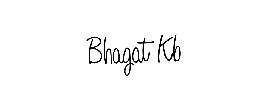 Create a beautiful signature design for name Bhagat Kb. With this signature (Angelique-Rose-font-FFP) fonts, you can make a handwritten signature for free. Bhagat Kb signature style 5 images and pictures png