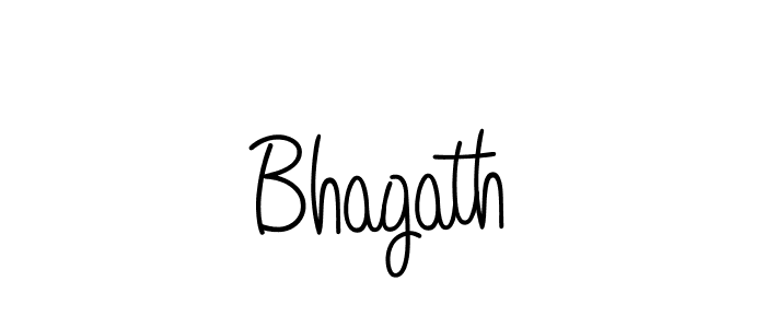 Use a signature maker to create a handwritten signature online. With this signature software, you can design (Angelique-Rose-font-FFP) your own signature for name Bhagath. Bhagath signature style 5 images and pictures png