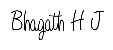 Quickly download Bhagath H J name signature in high-resolution PNG using Angelique-Rose-font-FFP style. Ready to insert into PDFs and online applications. Bhagath H J signature style 5 images and pictures png