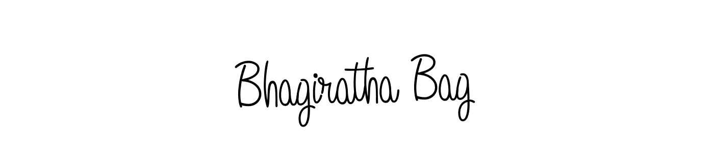 How to make Bhagiratha Bag signature? Angelique-Rose-font-FFP is a professional autograph style. Create handwritten signature for Bhagiratha Bag name. Bhagiratha Bag signature style 5 images and pictures png