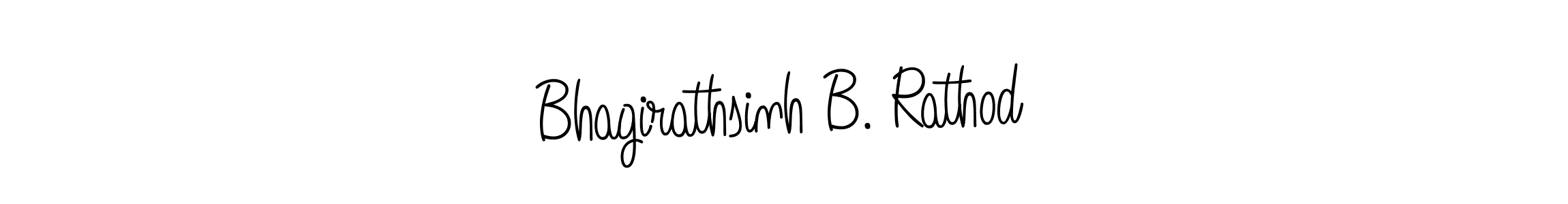 Make a beautiful signature design for name Bhagirathsinh B. Rathod. Use this online signature maker to create a handwritten signature for free. Bhagirathsinh B. Rathod signature style 5 images and pictures png