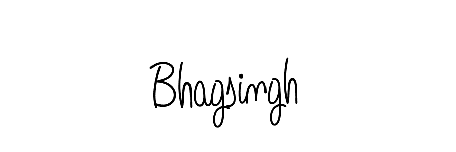 Design your own signature with our free online signature maker. With this signature software, you can create a handwritten (Angelique-Rose-font-FFP) signature for name Bhagsingh. Bhagsingh signature style 5 images and pictures png