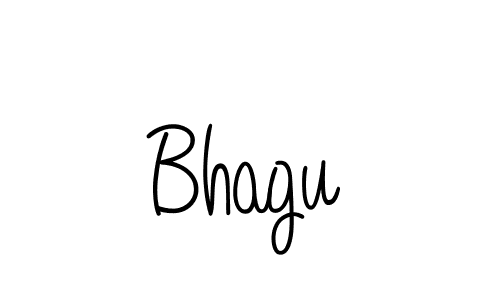 You should practise on your own different ways (Angelique-Rose-font-FFP) to write your name (Bhagu) in signature. don't let someone else do it for you. Bhagu signature style 5 images and pictures png