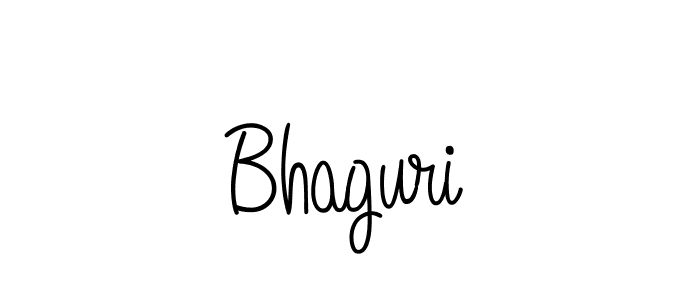 Use a signature maker to create a handwritten signature online. With this signature software, you can design (Angelique-Rose-font-FFP) your own signature for name Bhaguri. Bhaguri signature style 5 images and pictures png
