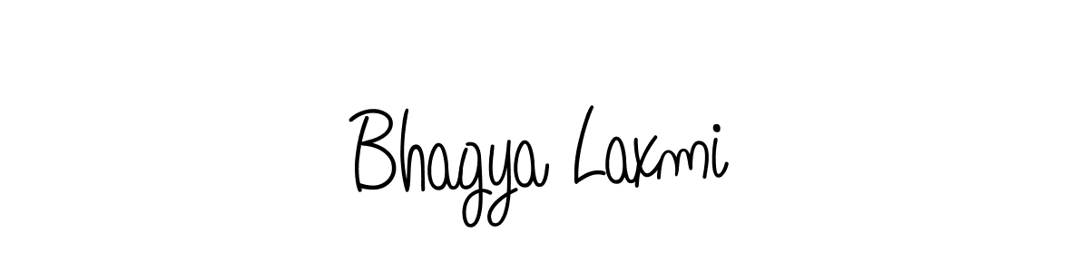 Also we have Bhagya Laxmi name is the best signature style. Create professional handwritten signature collection using Angelique-Rose-font-FFP autograph style. Bhagya Laxmi signature style 5 images and pictures png