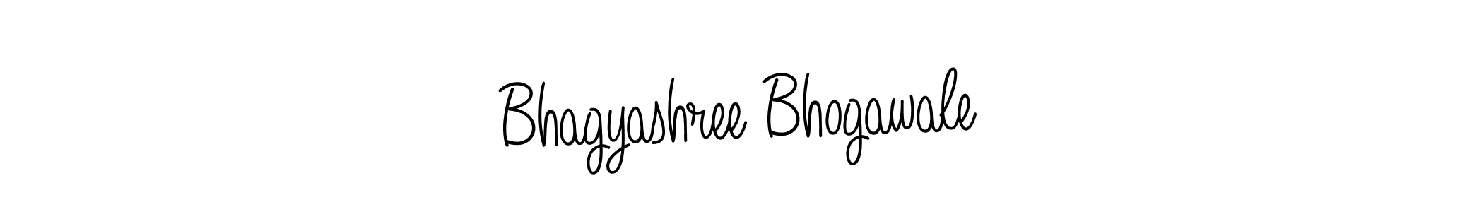 Design your own signature with our free online signature maker. With this signature software, you can create a handwritten (Angelique-Rose-font-FFP) signature for name Bhagyashree Bhogawale. Bhagyashree Bhogawale signature style 5 images and pictures png