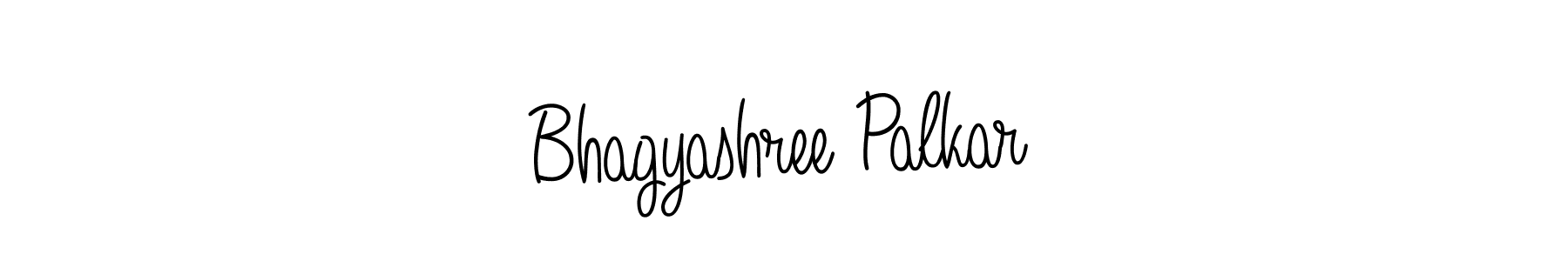 The best way (Angelique-Rose-font-FFP) to make a short signature is to pick only two or three words in your name. The name Bhagyashree Palkar include a total of six letters. For converting this name. Bhagyashree Palkar signature style 5 images and pictures png