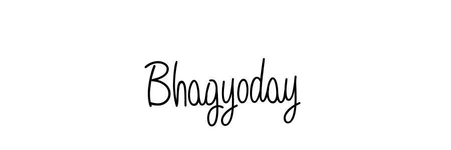 Create a beautiful signature design for name Bhagyoday. With this signature (Angelique-Rose-font-FFP) fonts, you can make a handwritten signature for free. Bhagyoday signature style 5 images and pictures png