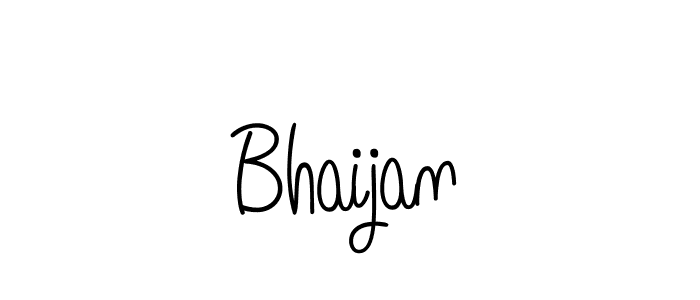 You should practise on your own different ways (Angelique-Rose-font-FFP) to write your name (Bhaijan) in signature. don't let someone else do it for you. Bhaijan signature style 5 images and pictures png