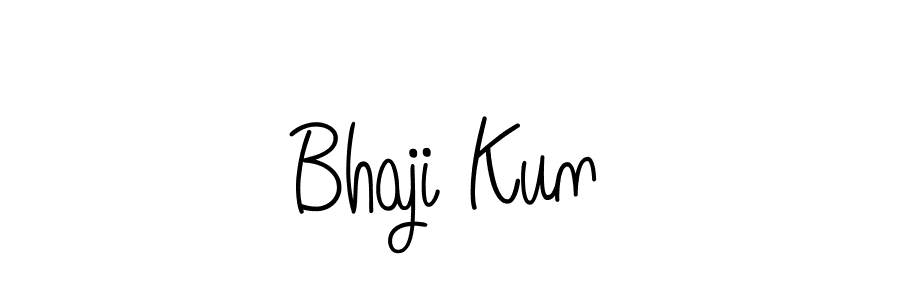 Also we have Bhaji Kun name is the best signature style. Create professional handwritten signature collection using Angelique-Rose-font-FFP autograph style. Bhaji Kun signature style 5 images and pictures png