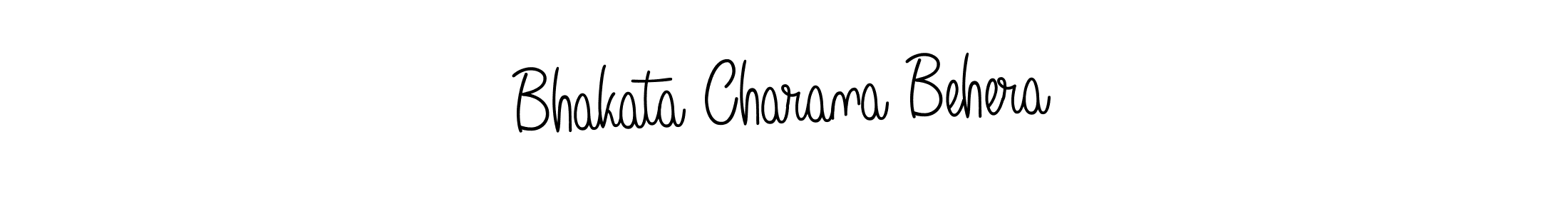 You should practise on your own different ways (Angelique-Rose-font-FFP) to write your name (Bhakata Charana Behera) in signature. don't let someone else do it for you. Bhakata Charana Behera signature style 5 images and pictures png