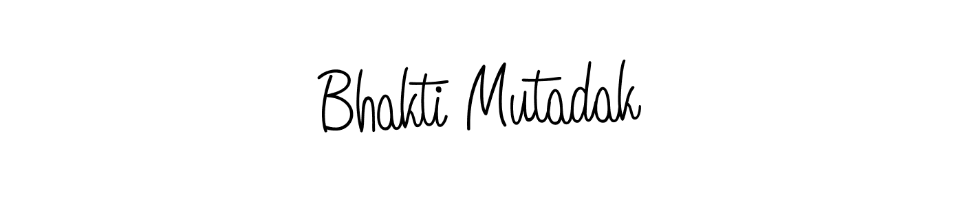 Best and Professional Signature Style for Bhakti Mutadak. Angelique-Rose-font-FFP Best Signature Style Collection. Bhakti Mutadak signature style 5 images and pictures png