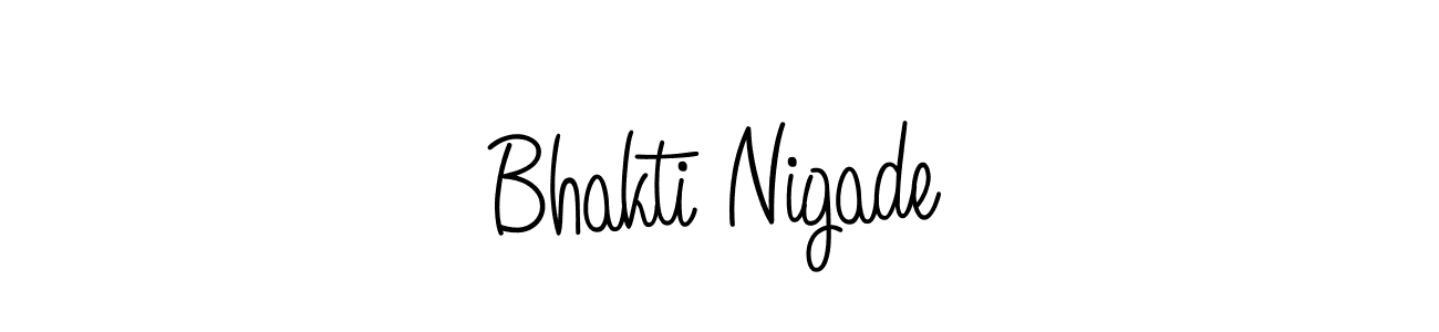 Make a short Bhakti Nigade signature style. Manage your documents anywhere anytime using Angelique-Rose-font-FFP. Create and add eSignatures, submit forms, share and send files easily. Bhakti Nigade signature style 5 images and pictures png