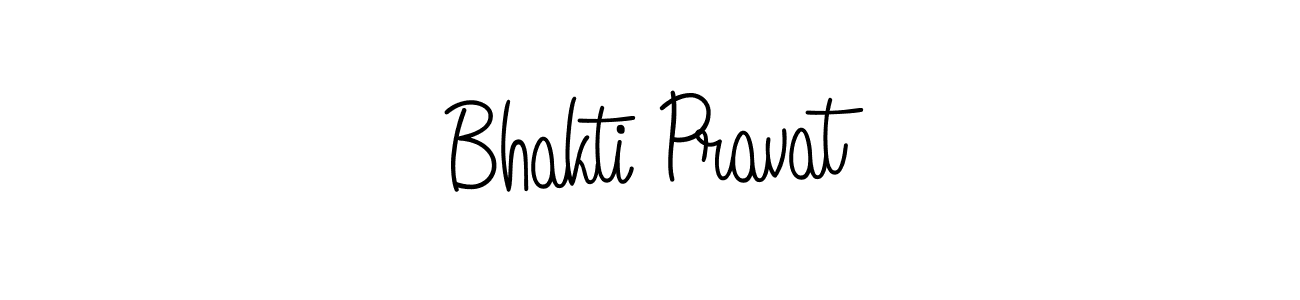 How to make Bhakti Pravat signature? Angelique-Rose-font-FFP is a professional autograph style. Create handwritten signature for Bhakti Pravat name. Bhakti Pravat signature style 5 images and pictures png