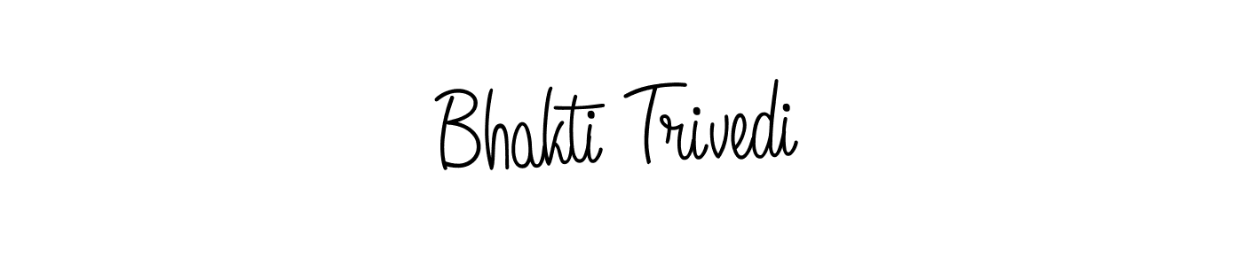 How to Draw Bhakti Trivedi signature style? Angelique-Rose-font-FFP is a latest design signature styles for name Bhakti Trivedi. Bhakti Trivedi signature style 5 images and pictures png