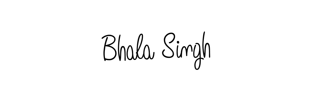 Use a signature maker to create a handwritten signature online. With this signature software, you can design (Angelique-Rose-font-FFP) your own signature for name Bhala Singh. Bhala Singh signature style 5 images and pictures png