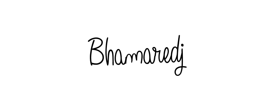 Design your own signature with our free online signature maker. With this signature software, you can create a handwritten (Angelique-Rose-font-FFP) signature for name Bhamaredj. Bhamaredj signature style 5 images and pictures png