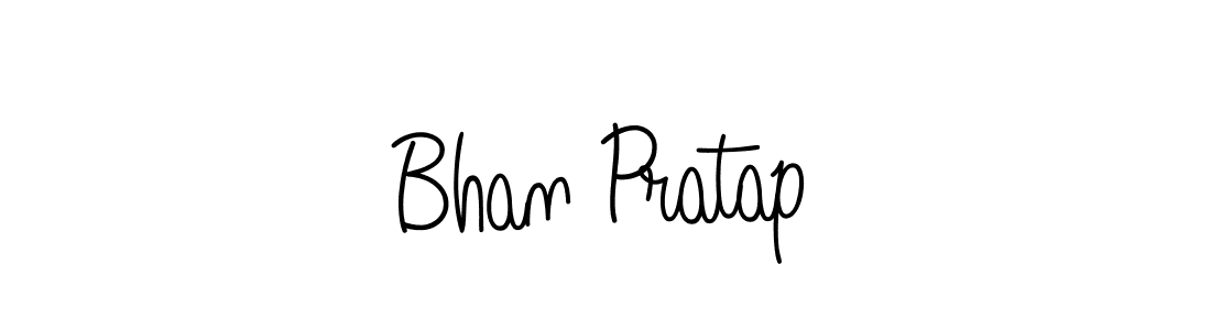 Use a signature maker to create a handwritten signature online. With this signature software, you can design (Angelique-Rose-font-FFP) your own signature for name Bhan Pratap. Bhan Pratap signature style 5 images and pictures png