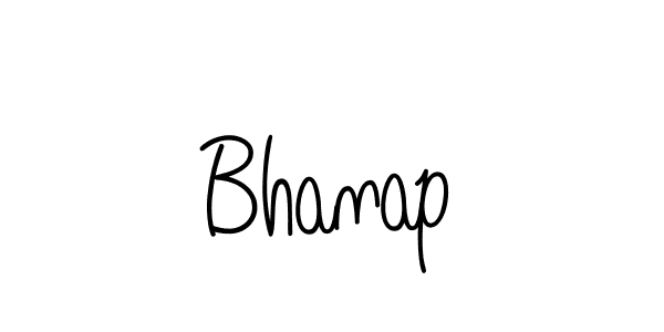 You should practise on your own different ways (Angelique-Rose-font-FFP) to write your name (Bhanap) in signature. don't let someone else do it for you. Bhanap signature style 5 images and pictures png