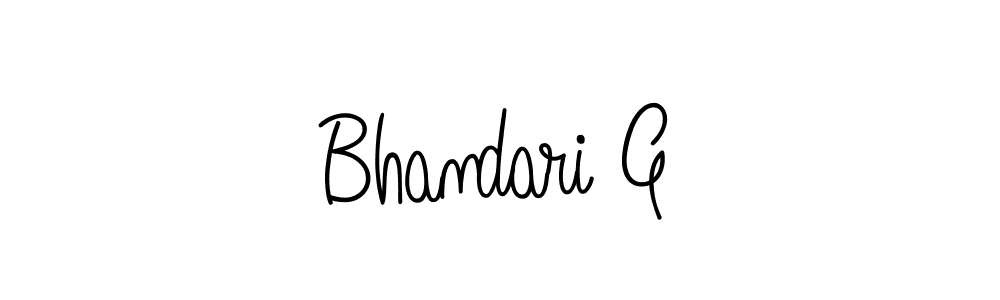 Make a beautiful signature design for name Bhandari G. Use this online signature maker to create a handwritten signature for free. Bhandari G signature style 5 images and pictures png