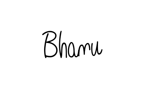 The best way (Angelique-Rose-font-FFP) to make a short signature is to pick only two or three words in your name. The name Bhanu include a total of six letters. For converting this name. Bhanu signature style 5 images and pictures png