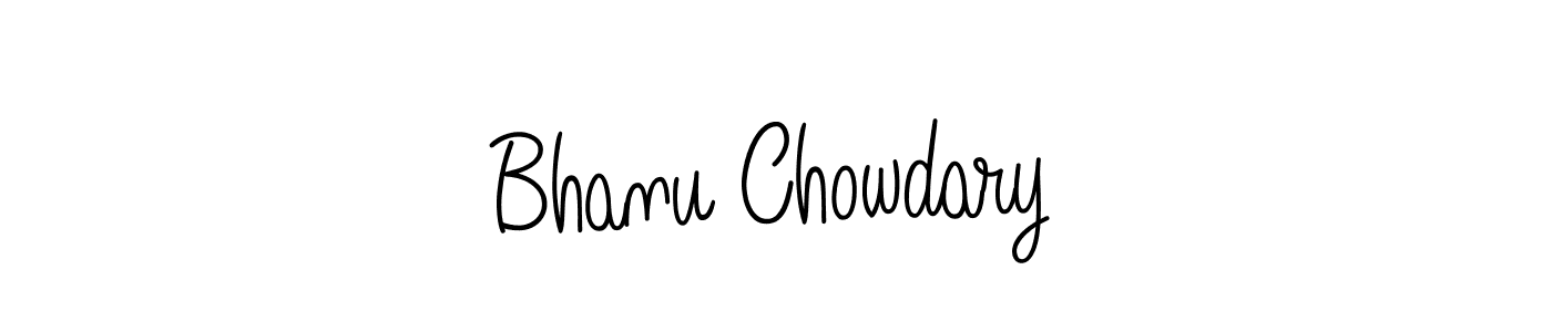 Here are the top 10 professional signature styles for the name Bhanu Chowdary. These are the best autograph styles you can use for your name. Bhanu Chowdary signature style 5 images and pictures png