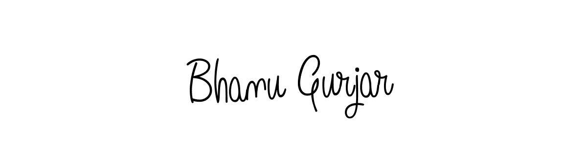 You can use this online signature creator to create a handwritten signature for the name Bhanu Gurjar. This is the best online autograph maker. Bhanu Gurjar signature style 5 images and pictures png