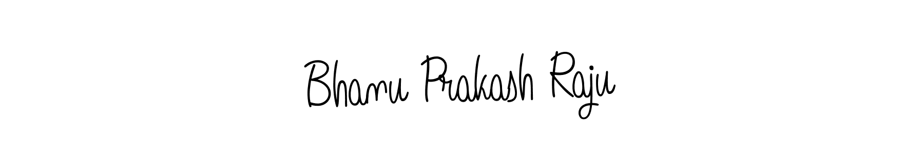 How to make Bhanu Prakash Raju name signature. Use Angelique-Rose-font-FFP style for creating short signs online. This is the latest handwritten sign. Bhanu Prakash Raju signature style 5 images and pictures png