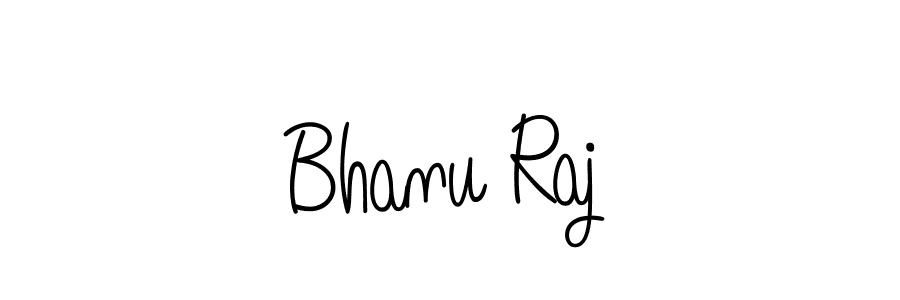 Use a signature maker to create a handwritten signature online. With this signature software, you can design (Angelique-Rose-font-FFP) your own signature for name Bhanu Raj. Bhanu Raj signature style 5 images and pictures png