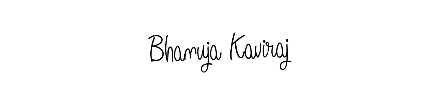 Make a beautiful signature design for name Bhanuja Kaviraj. Use this online signature maker to create a handwritten signature for free. Bhanuja Kaviraj signature style 5 images and pictures png