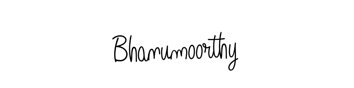 Create a beautiful signature design for name Bhanumoorthy. With this signature (Angelique-Rose-font-FFP) fonts, you can make a handwritten signature for free. Bhanumoorthy signature style 5 images and pictures png