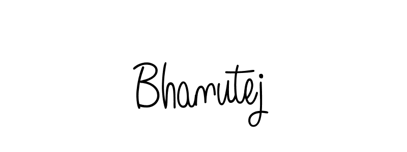 Design your own signature with our free online signature maker. With this signature software, you can create a handwritten (Angelique-Rose-font-FFP) signature for name Bhanutej. Bhanutej signature style 5 images and pictures png