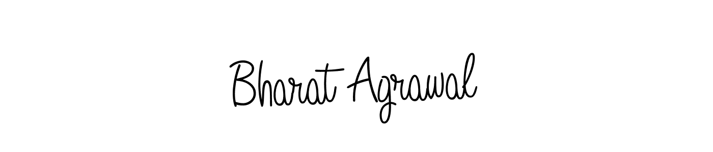Angelique-Rose-font-FFP is a professional signature style that is perfect for those who want to add a touch of class to their signature. It is also a great choice for those who want to make their signature more unique. Get Bharat Agrawal name to fancy signature for free. Bharat Agrawal signature style 5 images and pictures png