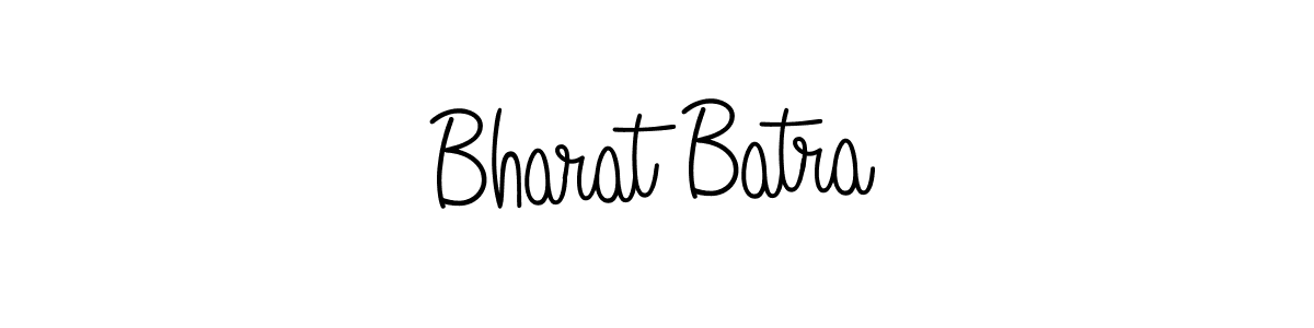You should practise on your own different ways (Angelique-Rose-font-FFP) to write your name (Bharat Batra) in signature. don't let someone else do it for you. Bharat Batra signature style 5 images and pictures png