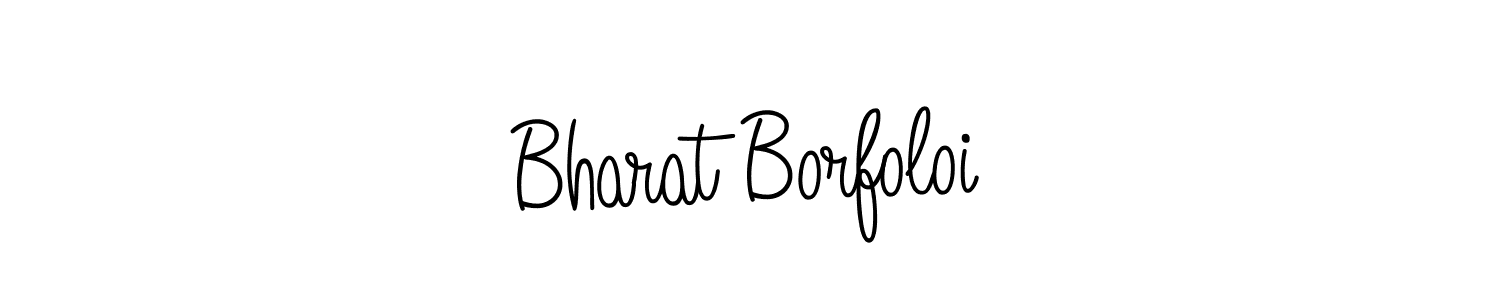 The best way (Angelique-Rose-font-FFP) to make a short signature is to pick only two or three words in your name. The name Bharat Borfoloi include a total of six letters. For converting this name. Bharat Borfoloi signature style 5 images and pictures png