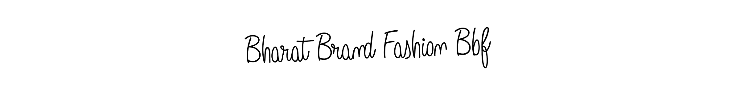 Make a beautiful signature design for name Bharat Brand Fashion Bbf. With this signature (Angelique-Rose-font-FFP) style, you can create a handwritten signature for free. Bharat Brand Fashion Bbf signature style 5 images and pictures png