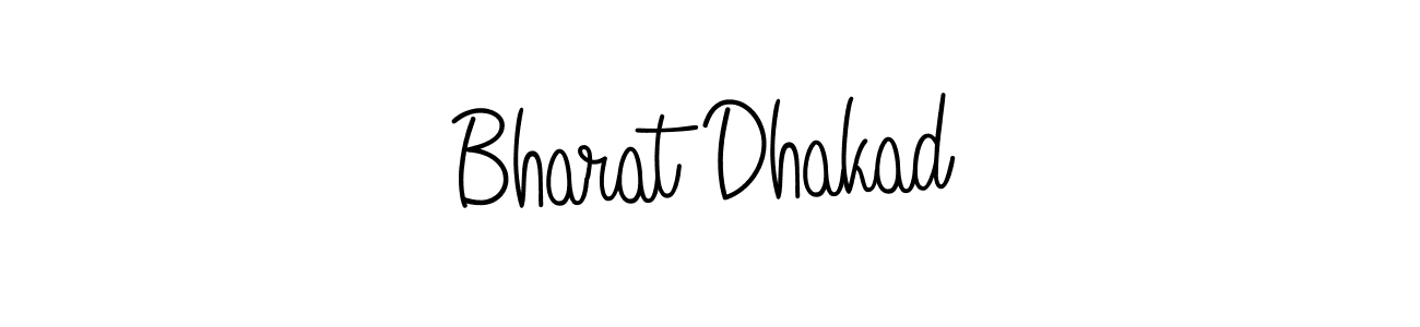 Similarly Angelique-Rose-font-FFP is the best handwritten signature design. Signature creator online .You can use it as an online autograph creator for name Bharat Dhakad. Bharat Dhakad signature style 5 images and pictures png