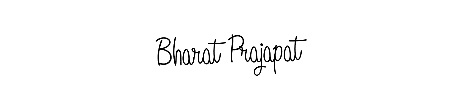 Design your own signature with our free online signature maker. With this signature software, you can create a handwritten (Angelique-Rose-font-FFP) signature for name Bharat Prajapat. Bharat Prajapat signature style 5 images and pictures png