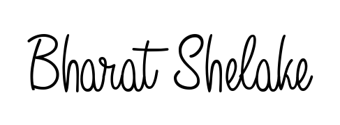 You should practise on your own different ways (Angelique-Rose-font-FFP) to write your name (Bharat Shelake) in signature. Don't let someone else do it for you. Bharat Shelake signature style 5 images and pictures png