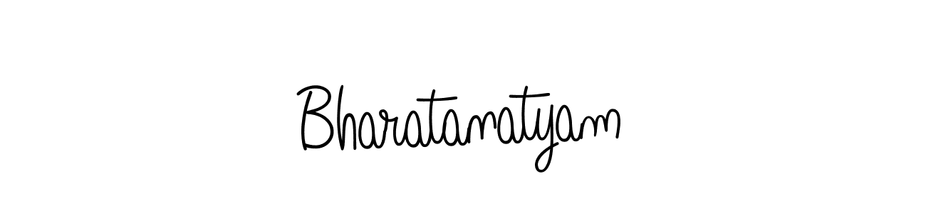 Bharatanatyam stylish signature style. Best Handwritten Sign (Angelique-Rose-font-FFP) for my name. Handwritten Signature Collection Ideas for my name Bharatanatyam. Bharatanatyam signature style 5 images and pictures png