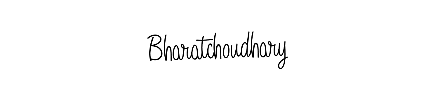 How to make Bharatchoudhary signature? Angelique-Rose-font-FFP is a professional autograph style. Create handwritten signature for Bharatchoudhary name. Bharatchoudhary signature style 5 images and pictures png