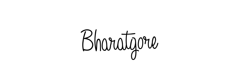 How to make Bharatgore signature? Angelique-Rose-font-FFP is a professional autograph style. Create handwritten signature for Bharatgore name. Bharatgore signature style 5 images and pictures png