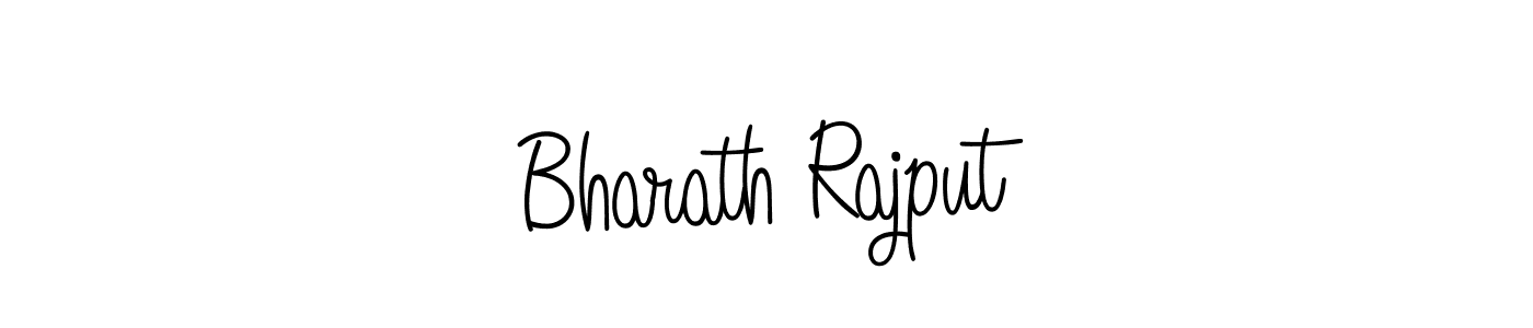 Create a beautiful signature design for name Bharath Rajput. With this signature (Angelique-Rose-font-FFP) fonts, you can make a handwritten signature for free. Bharath Rajput signature style 5 images and pictures png