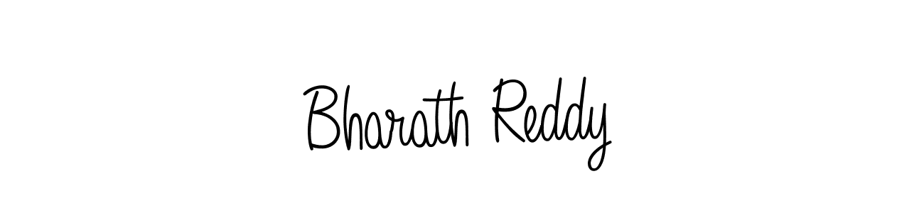 Use a signature maker to create a handwritten signature online. With this signature software, you can design (Angelique-Rose-font-FFP) your own signature for name Bharath Reddy. Bharath Reddy signature style 5 images and pictures png