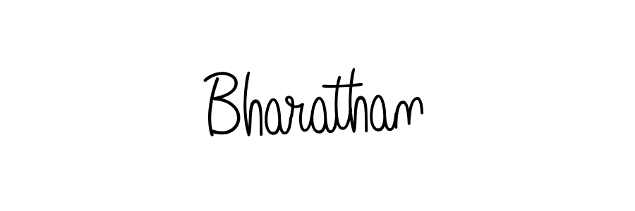 Make a beautiful signature design for name Bharathan. With this signature (Angelique-Rose-font-FFP) style, you can create a handwritten signature for free. Bharathan signature style 5 images and pictures png