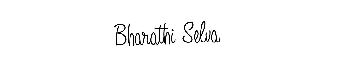 Similarly Angelique-Rose-font-FFP is the best handwritten signature design. Signature creator online .You can use it as an online autograph creator for name Bharathi Selva. Bharathi Selva signature style 5 images and pictures png