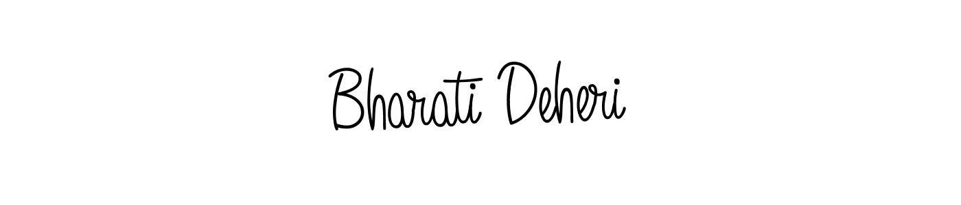 Check out images of Autograph of Bharati Deheri name. Actor Bharati Deheri Signature Style. Angelique-Rose-font-FFP is a professional sign style online. Bharati Deheri signature style 5 images and pictures png