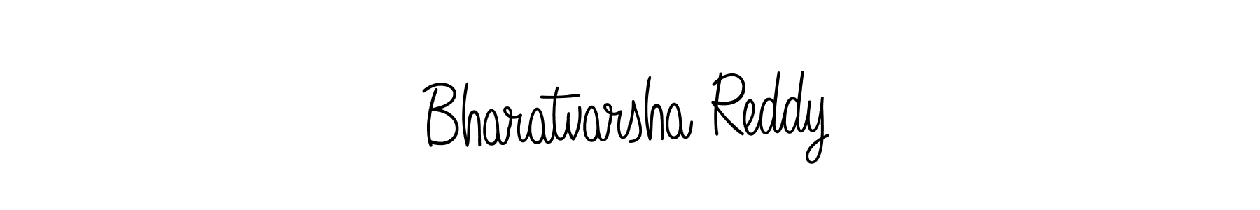 Bharatvarsha Reddy stylish signature style. Best Handwritten Sign (Angelique-Rose-font-FFP) for my name. Handwritten Signature Collection Ideas for my name Bharatvarsha Reddy. Bharatvarsha Reddy signature style 5 images and pictures png