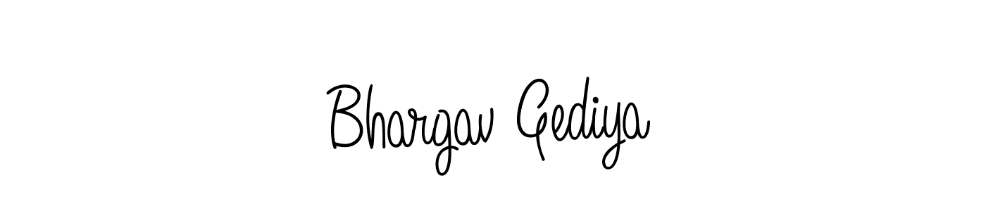 Here are the top 10 professional signature styles for the name Bhargav Gediya. These are the best autograph styles you can use for your name. Bhargav Gediya signature style 5 images and pictures png