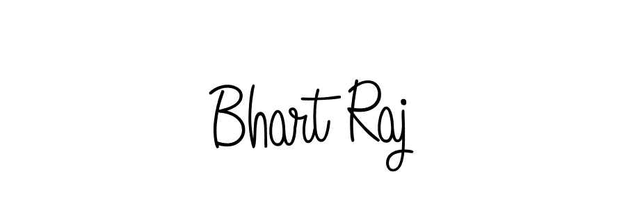 Use a signature maker to create a handwritten signature online. With this signature software, you can design (Angelique-Rose-font-FFP) your own signature for name Bhart Raj. Bhart Raj signature style 5 images and pictures png